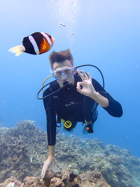 Diving on the Reefs of Osaki