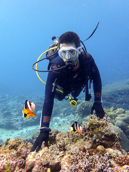 Discover Scuba in Kabira