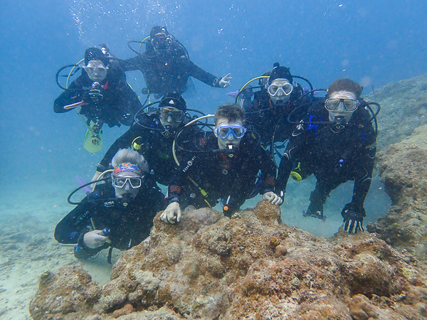 New Diver Certified – Group Trip!